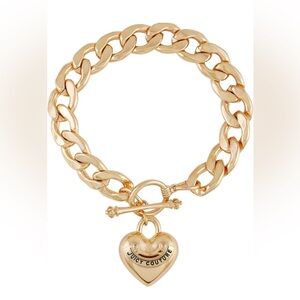 Gold juicy couture bracelet